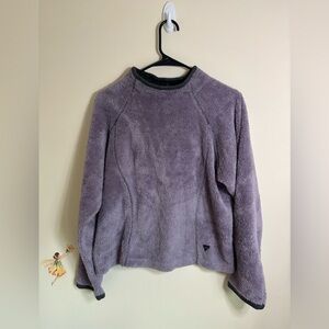 Wooly Bully Sweater Size M Lavender/ Purple Teddy